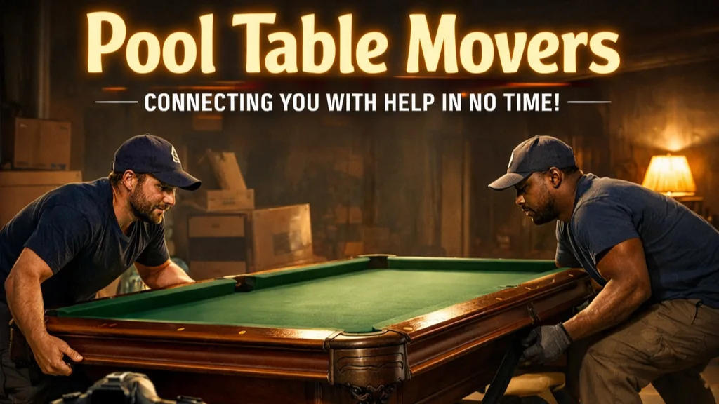 POOL TABLE AND UNIQUE MOVES